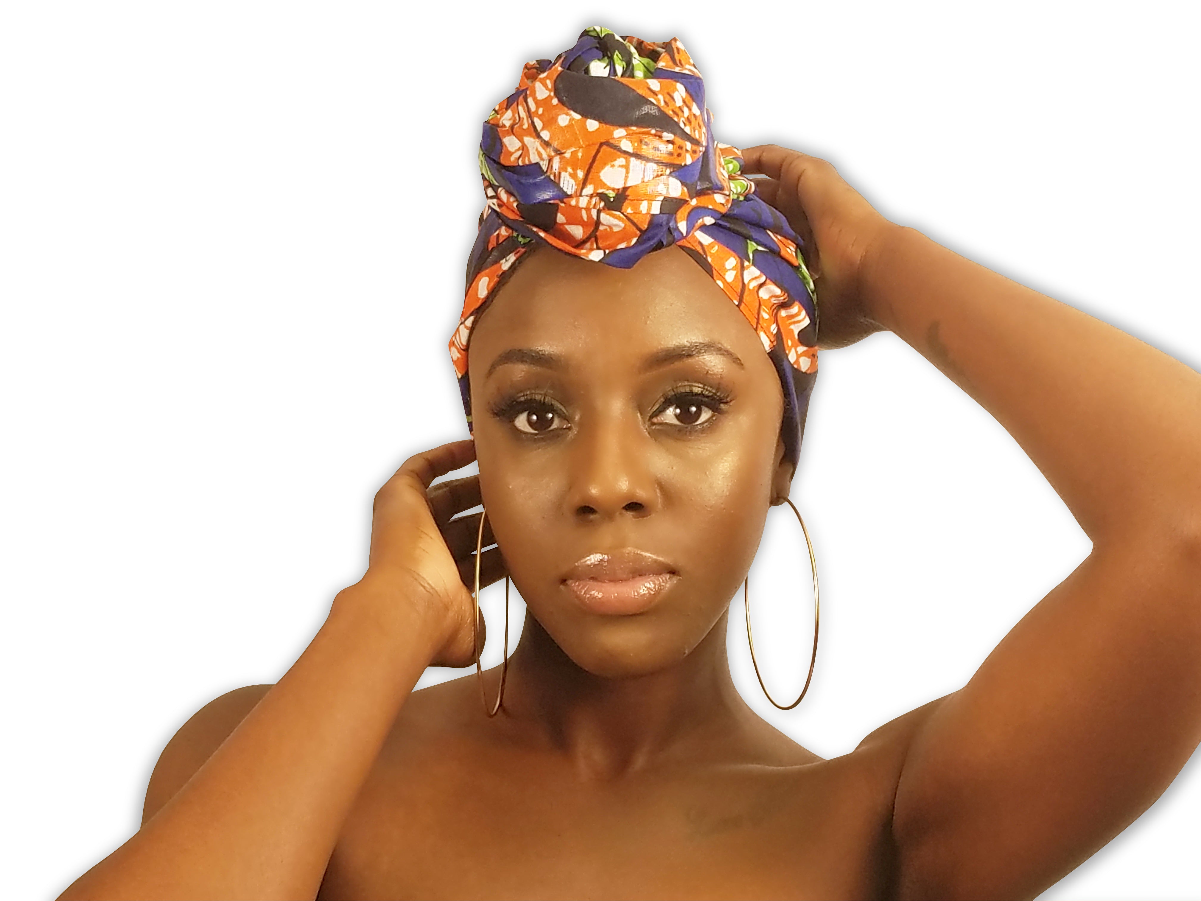 Ankara Head & Bikini Wraps
